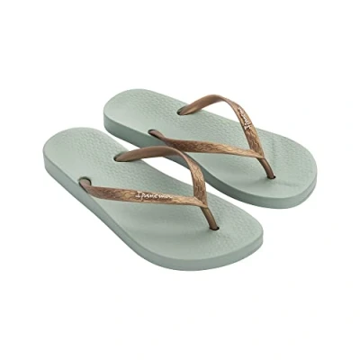 Afbeelding van Ipanema Anatomica voor dames, TAN FEM, groen/goud, 35,5 EU, Groen goud, 35.5 EU