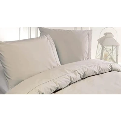 Afbeelding van Dekbedovertrek Papillon Monte Carlo Ivoor Percal 140 x 200 / 220 cm 1 Persoons