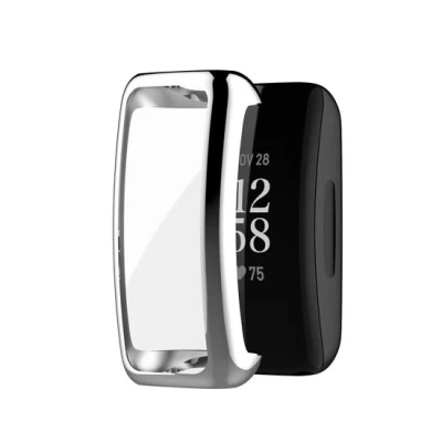 Afbeelding van Fitbit Inspire 2 TPU case (volledig beschermd) Zilver
