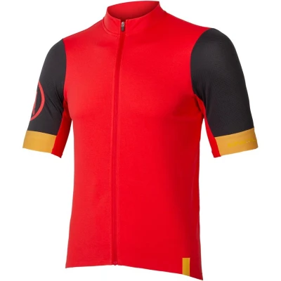 Afbeelding van Endura Fs260 Jersey Met Korte Mouwen Rood S Man
