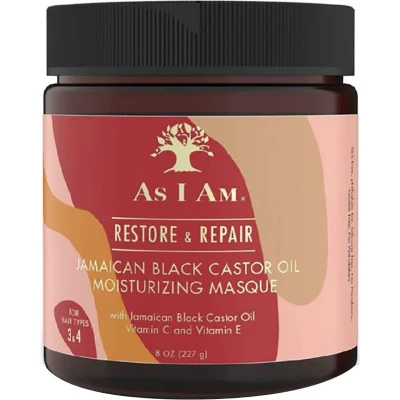 Afbeelding van As i Am Restore &amp; Repair Jamaican Black Castor Oil Masque 227gr