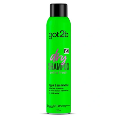 Afbeelding van Schwarzkopf Got2b Extra Fresh Dry Shampoo 200ml