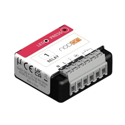 Afbeelding van NodOn SIN 4 1 20 multifunctionele module 100% interopereerbaar Zigbee wit