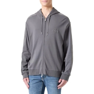 Afbeelding van Armani Exchange Felpa Sweater met rits, Heren, Maat: Large, Eiffel tower