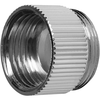 Afbeelding van Cornat Verchroomd stuk M22/1igx3/4 inch AG, TEC386303 M22 x 1 buitendraad 1/2 binnendraad