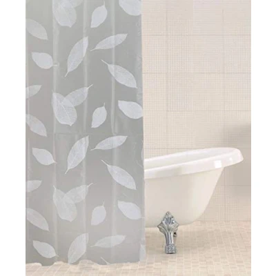 Afbeelding van Sabichi bladeren PEVA douchegordijn 180 x cm (71 71 inch) 100% polyester patroon gemakkelijk schoon te maken BPA vrij schimmelbestendig