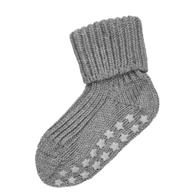 Afbeelding van Falke Catspads Cotton Softtop Suitable FOR Diabetics Sokken voor kinderen, Maat: 74/80, Light grey