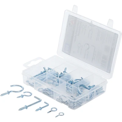 Afbeelding van BGS Assortiment schroefhaken 80 delig