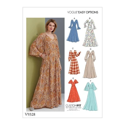 Afbeelding van Jurk, Vogue 9328 32 40
