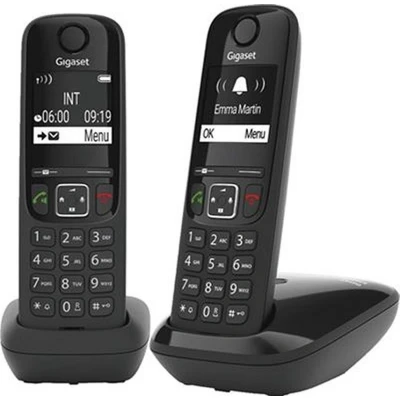 Afbeelding van Gigaset As690R Telefoons 2 Stuks Zwart