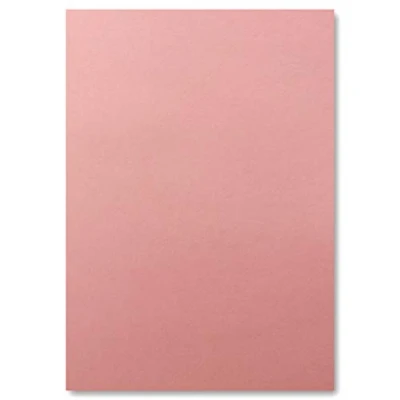 Afbeelding van 25 vellen DIN A4 papiervellen, planovellen, oudroze (roze) 240 g/m² 21 x 29,7 cm knutselvellen, kleipapier, fotokarton, knutselpapier, kleikarton, kleurrijk