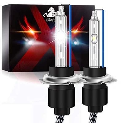 Afbeelding van WinPower Hir2 / 9012 Xenon lampen 35W HID lamp Auto koplamp Vervangende 8000K IJsblauw, 1 paar