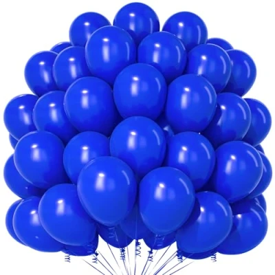 Afbeelding van Teselife Blauwe Ballonnen, 100 Stuks 12 Inch Mat Latex Feest Ballonnen Voor Jongen Mannen Verjaardag Jubileum Bruiloft Verloving Babyshower Doopruimte Decoraties