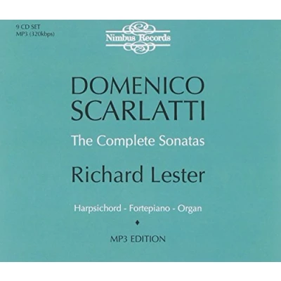Afbeelding van Richard Lester: Harpsichord, Forte Scarlatti: The Complete Sonatas M (9 CD)
