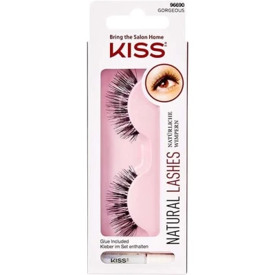 Afbeelding van Kiss Natural Lashes Gorgeous 1ST