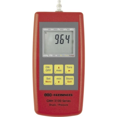 Afbeelding van Greisinger GMH3181 12 Gasdrukmeter Luchtdruk, Niet agressieve gassen, Corrosieve gassen 0 1.3 bar