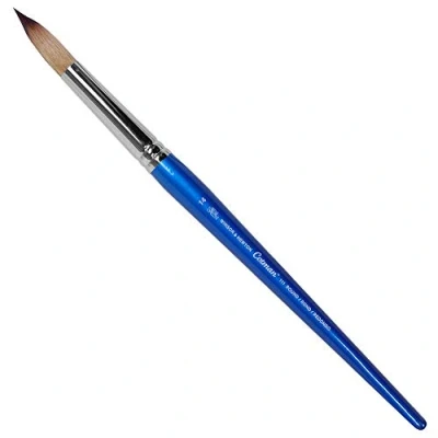 Afbeelding van Winsor &amp; Newton 5301014 Cotman Aquarel penseel van syntetisch haar Serie 111 Ronde borstel, korte steel met uitstekende veerkracht, verfafgifte en uiterste nauwkeurigheid Nr. 14 10 mm,