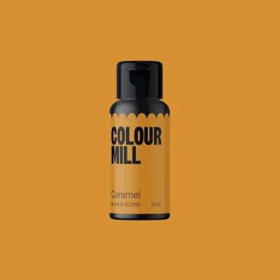 Afbeelding van Colour Mill Aqua Blend Voedingskleurstof op Waterbasis Caramel 20 ml