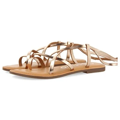 Afbeelding van Gioseppo Lussat Teensandalen, Dames, Maat: 37, Oro Leer