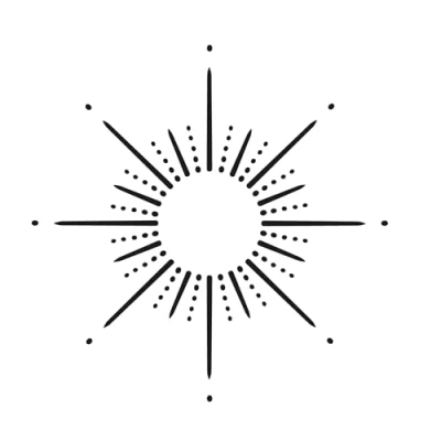 Afbeelding van Inkster® Zonneornamentattoo Tijdelijke tatoeage met EU cosmetisch certificaat waterdicht + veganistisch Revolutionaire tattoo van 2 weken