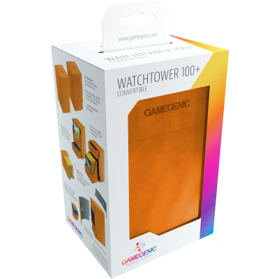 Afbeelding van Gamegenic Deckbox Watchtower 100+ Convertible Orange