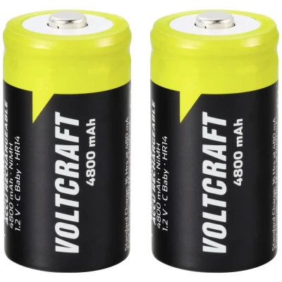 Afbeelding van VOLTCRAFT Oplaadbare C batterij (baby) Endurance NiMH 1.2 V 4800 mAh 2 stuk(s)
