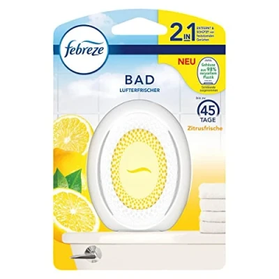 Afbeelding van Febreze Bad luchtverfrisser Lenor Citrusfrisse, geurstekker voor continue geurbestrijding en preventie