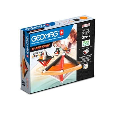 Afbeelding van Geomag E motion Build your Spinner 32 delig