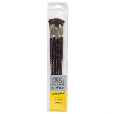 Afbeelding van Winsor &amp; Newton Galeria kwast lange greep (5 stuks)