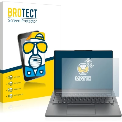 Afbeelding van BROTECT Screenprotector voor Lenovo Yoga 7i 14&quot; 2 in 1 16:10 Folie Beschermfolie matte