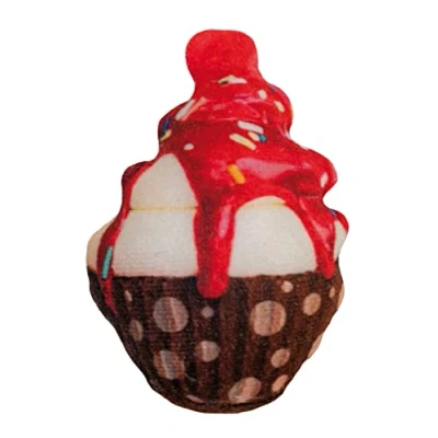 Afbeelding van Cupcake met Catnip Roze Kattenspeeltje Croci