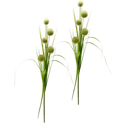 Afbeelding van I.GE.A. Kunstplant Sierlook in het gras (2 stuks)