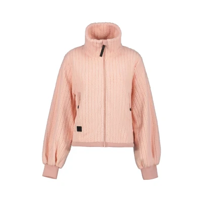 Afbeelding van Icepeak Midlayer Adonet Sweater met rits, Dames, Maat: XXL, Rosenblatt