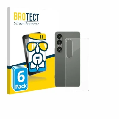 Afbeelding van BROTECT Screenprotector voor Sony Xperia 1 VII (Achterkant) Folie Beschermfolie Beschermglas transparant (6 Stuks)
