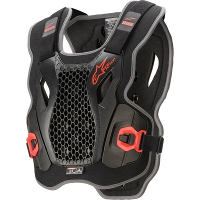 Afbeelding van Alpinestars 2022 Bionic Action Bodyprotector Zwart / Rood maat M/L
