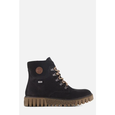 Afbeelding van Rieker Tex Veterboots zwart Synthetisch Dames Maat 41