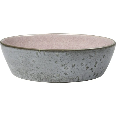 Afbeelding van BITZ Soepkom Dia. 18 x 5 cm Grijs/Light pink