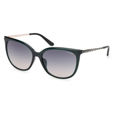 Afbeelding van Guess Donna GU00150 H 96P Occhiali da sole Iniettato Verde Squadrata Normale