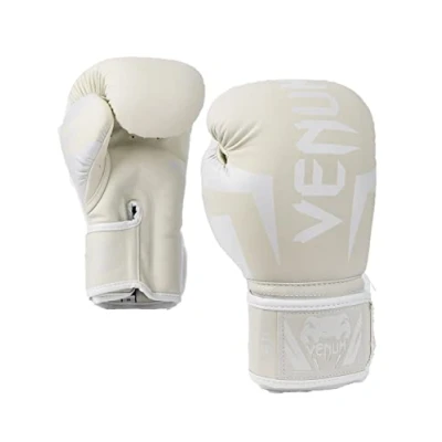 Afbeelding van Venum (kick)bokshandschoenen Elite Wit 8oz