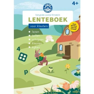 Afbeelding van Het grote Junior Einstein Lenteboek (Paperback)