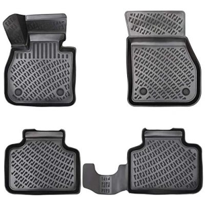 Afbeelding van Elmasline Design 3D rubberen matten set voor Mazda3 bouwjaar 2013 2020 extra hoge rand van 5 cm