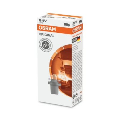 Afbeelding van Osram Gloeilamp 24V Original Line Grijs B8.5d 10 Stuks
