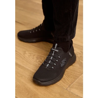 Afbeelding van Skechers Sport Summits Sneakers laag, Heren, Maat: 39, Black Polyester
