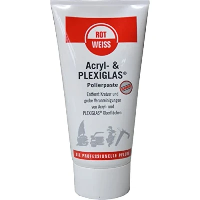 Afbeelding van ROTWEISS 5350 polijstpasta voor acryl en plexiglas 150 ml