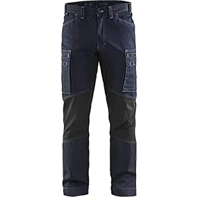 Afbeelding van Blaklader BlÕklõder Service Werkbroek denim stretch marineblauw maat C56