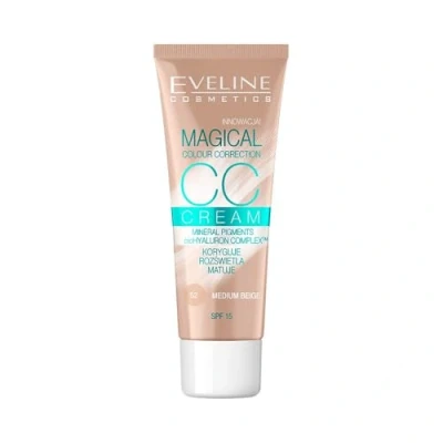 Afbeelding van Eveline CosmeticsÂ CC Cream Magical Colour Correction Medium Beige 30ml.