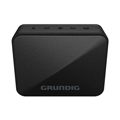 Afbeelding van GRUNDIG Solo+ Black Bluetooth luidspreker, soundbox, 3,5 W RMS vermogen, 30 meter bereik, meer dan 20 uur speeltijd, 5.3, spatwaterdichte behuizing (IPX5), zwart
