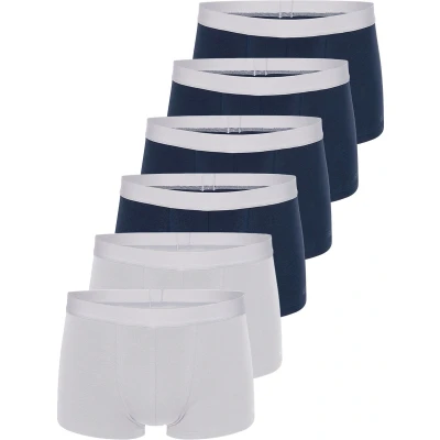 Afbeelding van Sloggi 6ER PACK Onderbroeken Navy platinum, Heren, Maat: XL, platinum