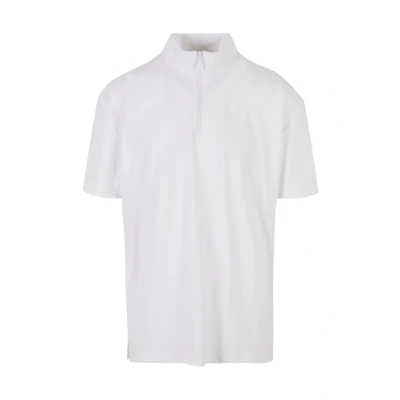 Afbeelding van Urban Classics BOXY ZIP Tshirt print, Heren, Maat: XS, White