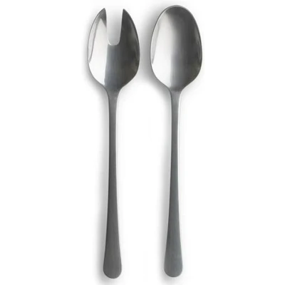 Afbeelding van Saladebestek Georg Jensen Copenhagen RVS Mat